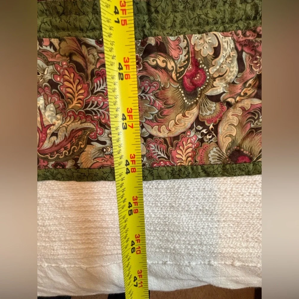 Handmade Lap Quilt in Rich Colors